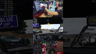 хардкорные синие флаги в #LMU #simracing #motorsport