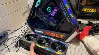 ВПИХНУТЬ НЕВПИХУЕМОЕ! УСТАНОВКА 5090 + РАСПАКОВКА ПОДАРКОВ НА НГ